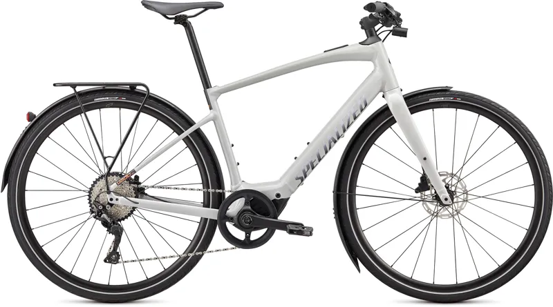 Specialized Turbo Vado SL 4.0 EQ Electric Bike 2021 Dove Grey/Acid