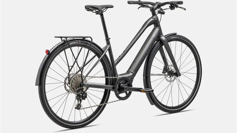 Specialized Turbo Vado SL 4.0 Step-Through EQ Electric Hybrid Bike 2024 Smoke Black Reflective-2