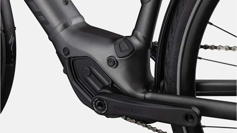 Specialized Turbo Vado SL 4.0 Step-Through EQ Electric Hybrid Bike 2024 Smoke Black Reflective-5