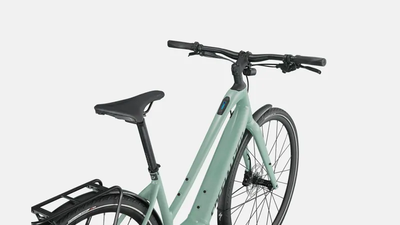 Specialized Turbo Vado SL 4.0 Step-Through EQ Electric Hybrid Bike 2024 White Sage/ Black-3