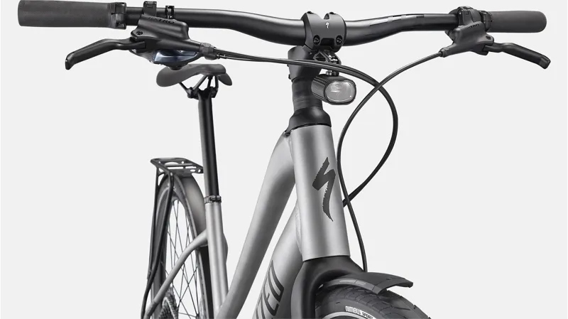 Specialized Turbo Vado SL 5.0 Step-Through EQ Electric Hybrid Bike 2024 Brushed/Black Reflective-5