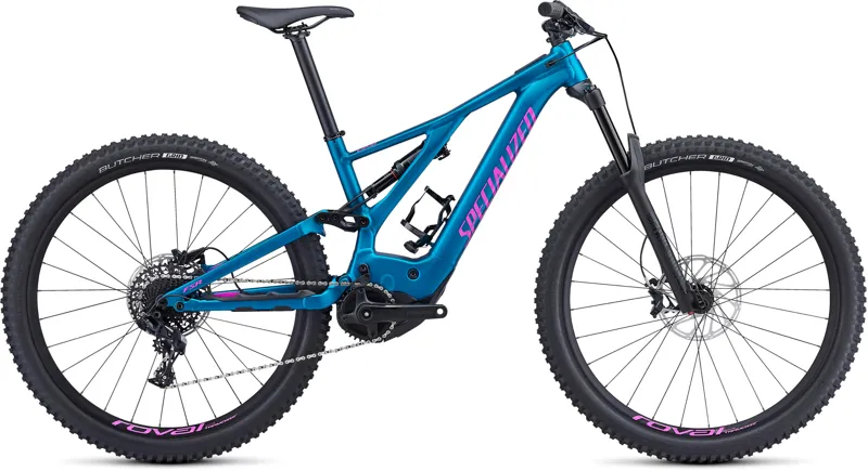 Specialized Turbo Levo FSR 29er Womens Electric Bike 2019 Blue/Fuchsia