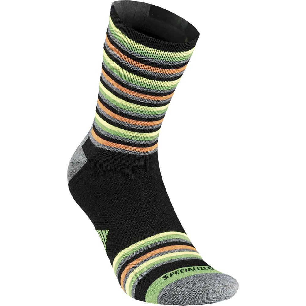 Specialized Specialized Full Stripe Winter Socks Black/Yellow