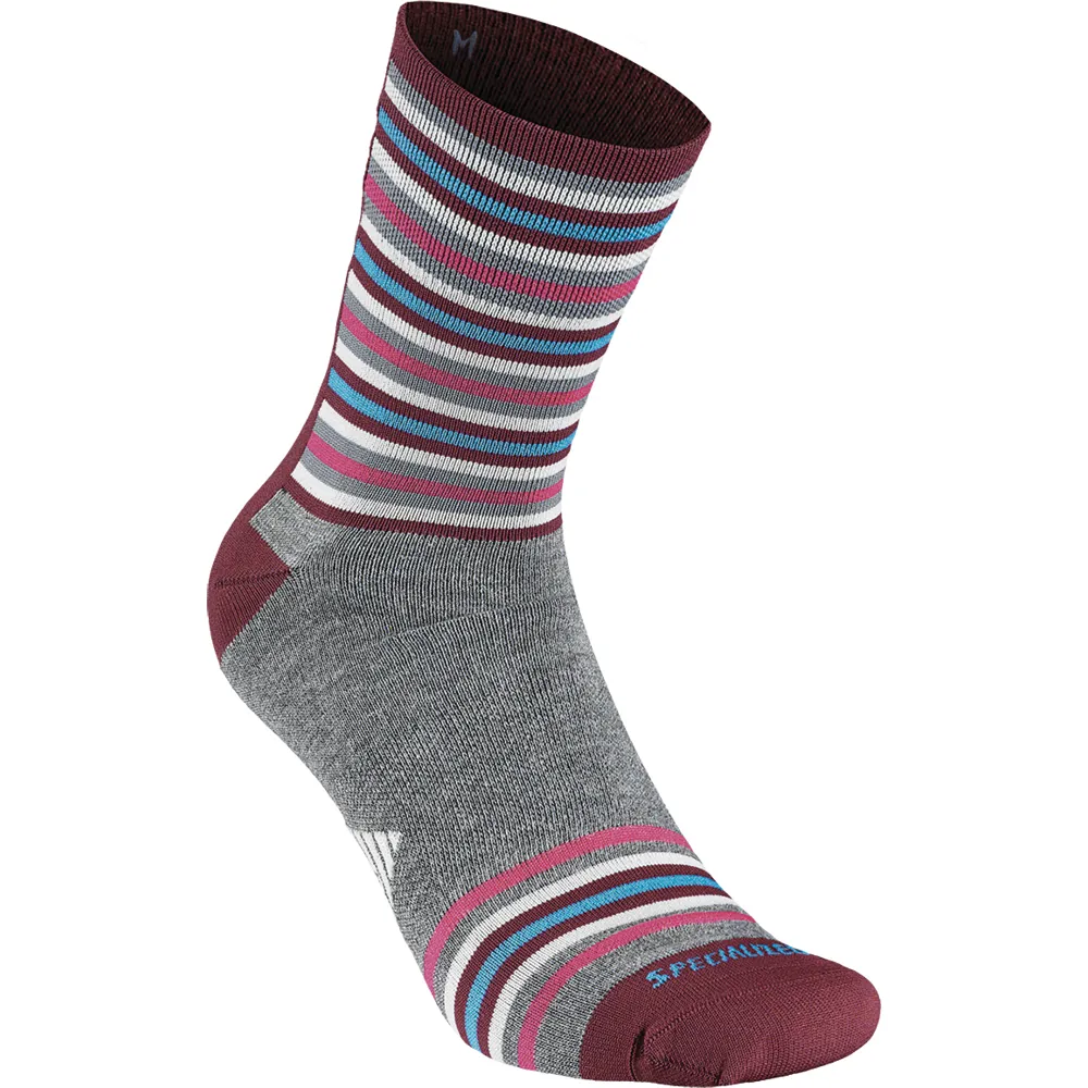 Image of Specialized Full Stripe Winter Socks Grey