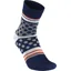 Specialized Polka Dot Womens Winter Socks Grey/Blue