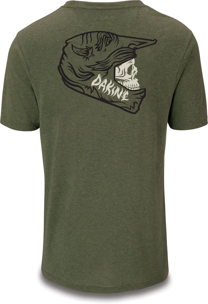Dakine Speed Demon SS Tech Tee Dark Olive Heather-1