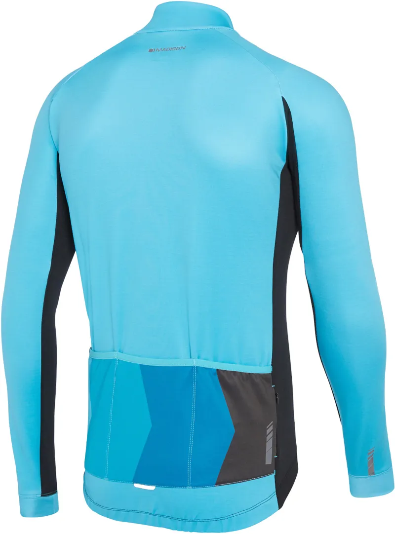Madison Sportive Thermal Roubaix LS Jersey Blue/Grey-1