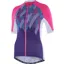 Madison Sportive Womens Crosshatch SS Jersey Pink/Purple