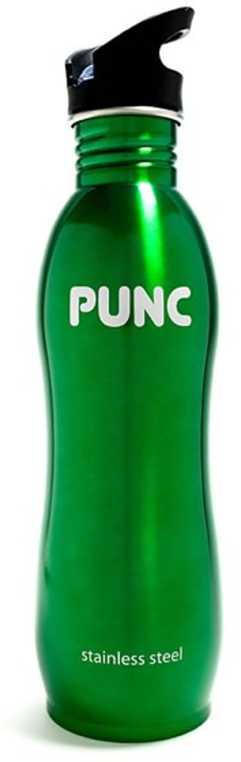 Punc Stainless Steel 1L Bottle Green