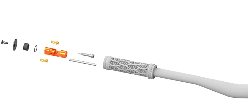 Granite STASH Handle Hidden Chain Tool Orange-1