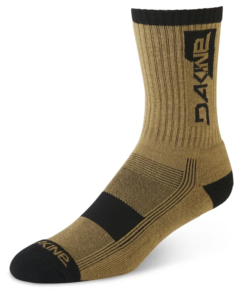 Dakine Step Up Socks Dark Olive
