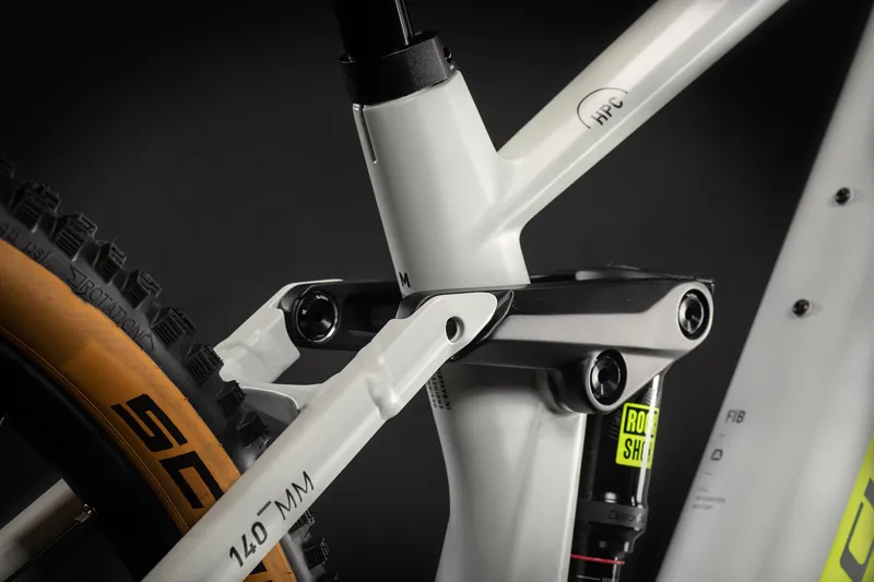 Cube Stereo Hybrid 140 HPC Race 625 Electric Mountain Bike 2021 Grey-4