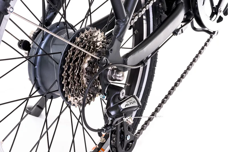 Raleigh Stow E Way Folding Electric Bike 2018 Grey/Orange-5