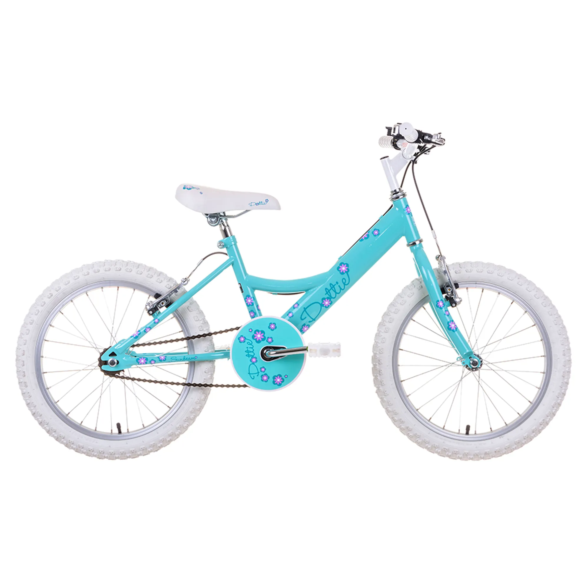 Sunbeam Dottie Girls 18 inch Bike Aqua Blue