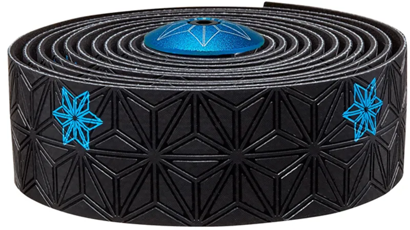 Supacaz Super Sticky Kush Bar Tape Galaxy Neon Blue