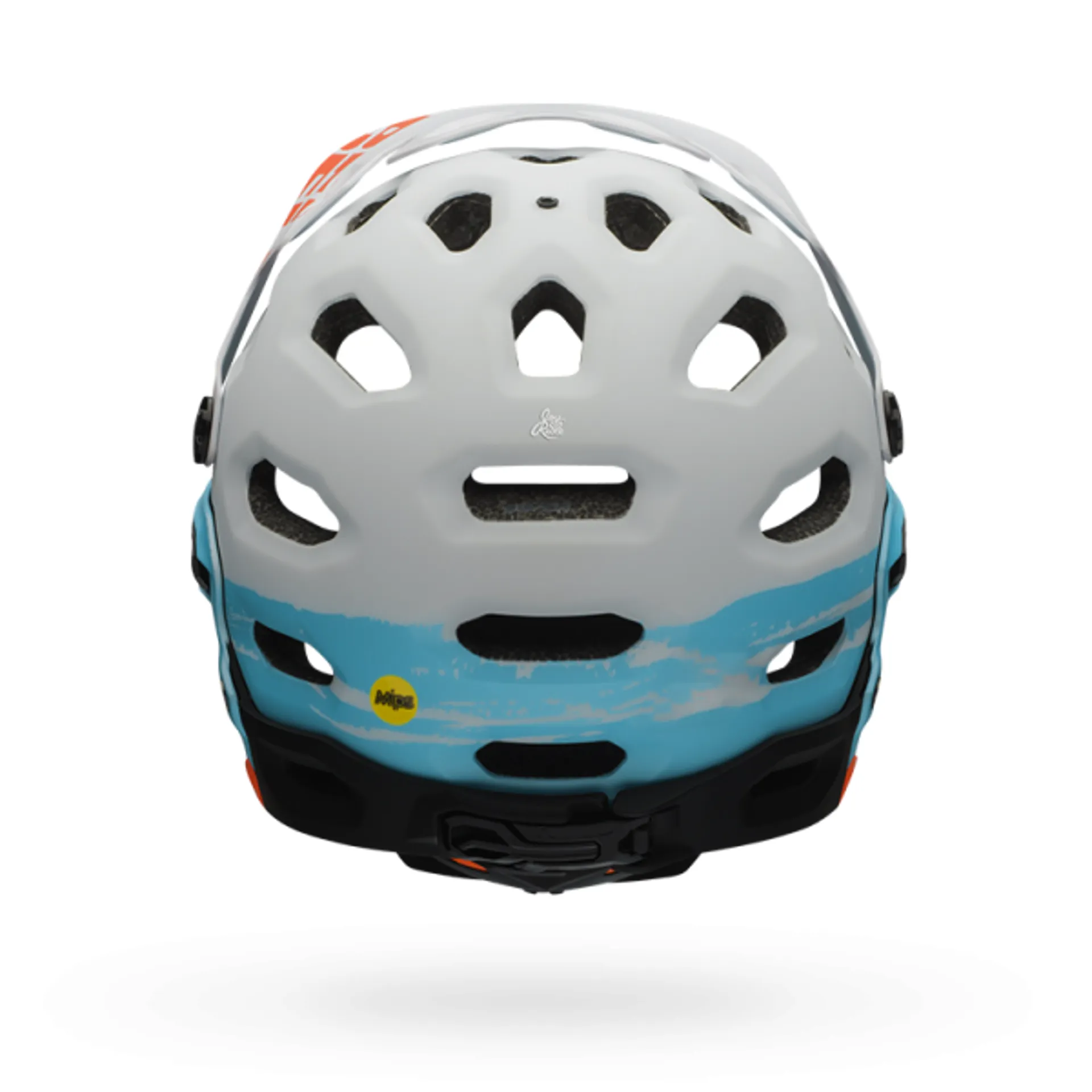 bell womens full face mountain bike helmet Full-9 Fusion MIPS which allows the helmet to rotate on the head in the event of a glancing impact without transmitting those shearing forces to the rider Biker Helmet Womens Full Face