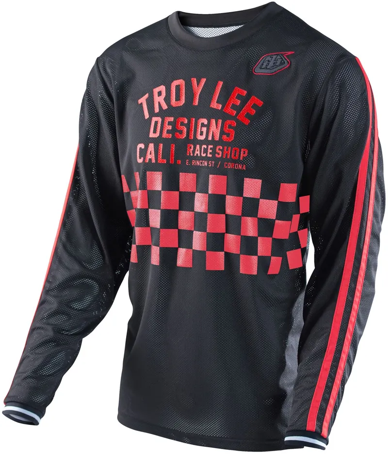 Troy Lee Designs Super Retro LS Jersey Black/Red