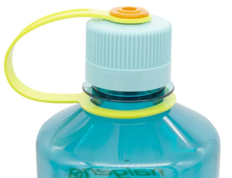 Nalgene Narrow Mouth Sustain Tritan 50% Recycled 1L Bottle Cerulean-2