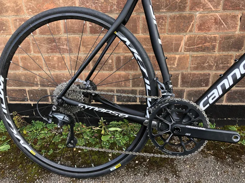 Second Hand Cannondale Synapse Carbon 105 2018 56 Black/White-2