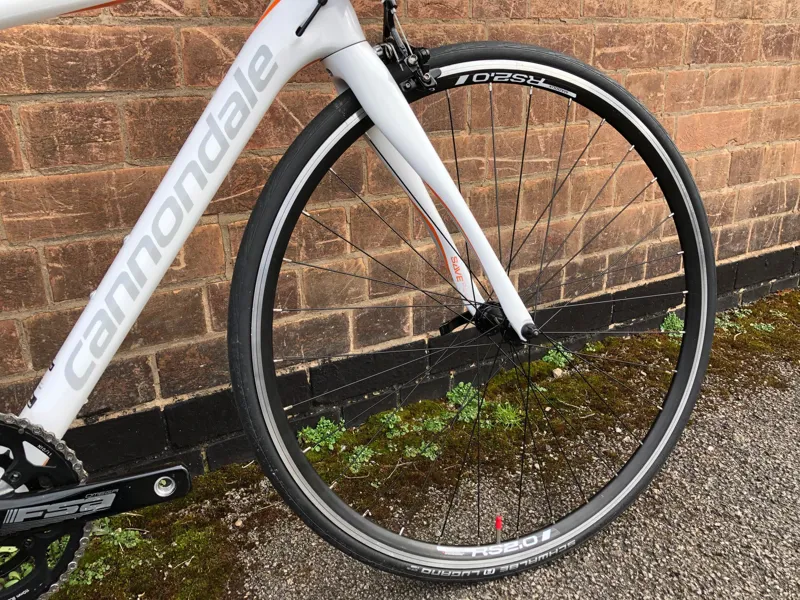 Second Hand Cannondale Synapse Carbon Womens 6 Tiagra 2016 51cm White-3