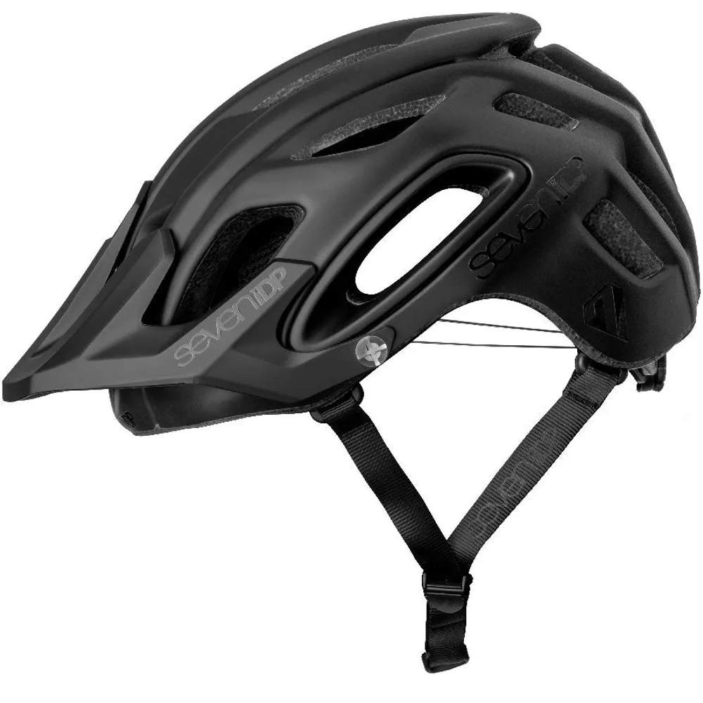 7iDP 7iDP M2 Boa MTB Helmet Matte Black/Gloss Black