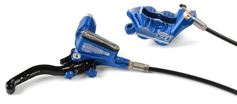 Hope Tech 3 V4 Disc Brake No Rotor Blue