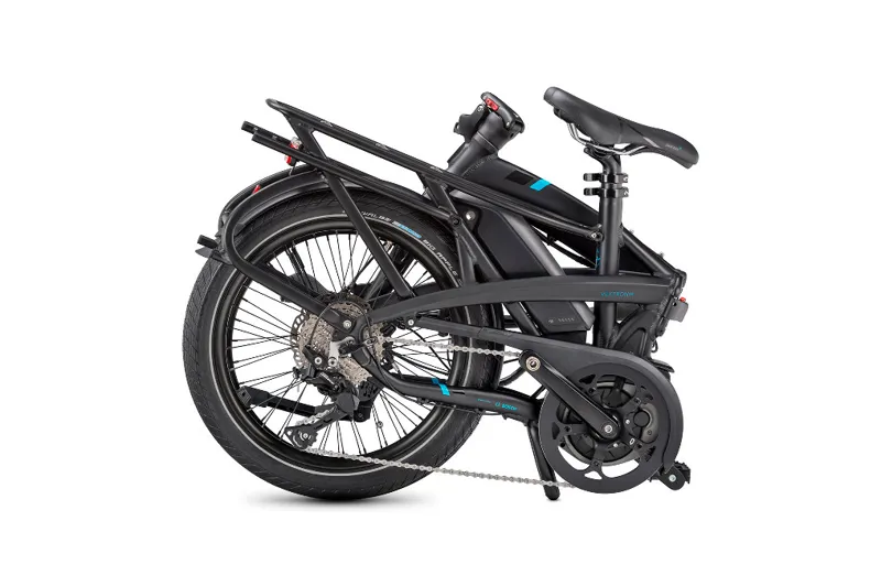 Tern Vektron S10 Folding Electric Bike Black-1