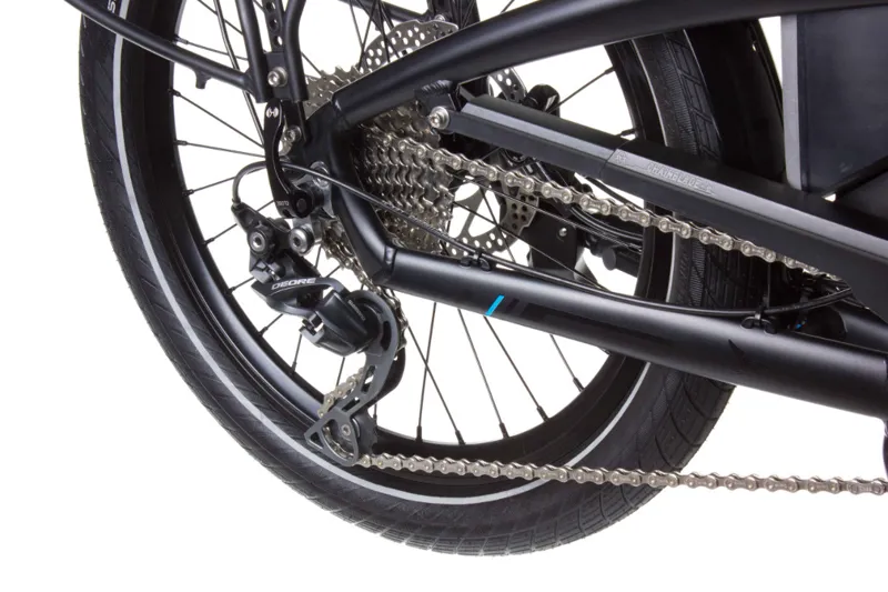 Tern Vektron S10 400 Folding Electric Bike Black-9