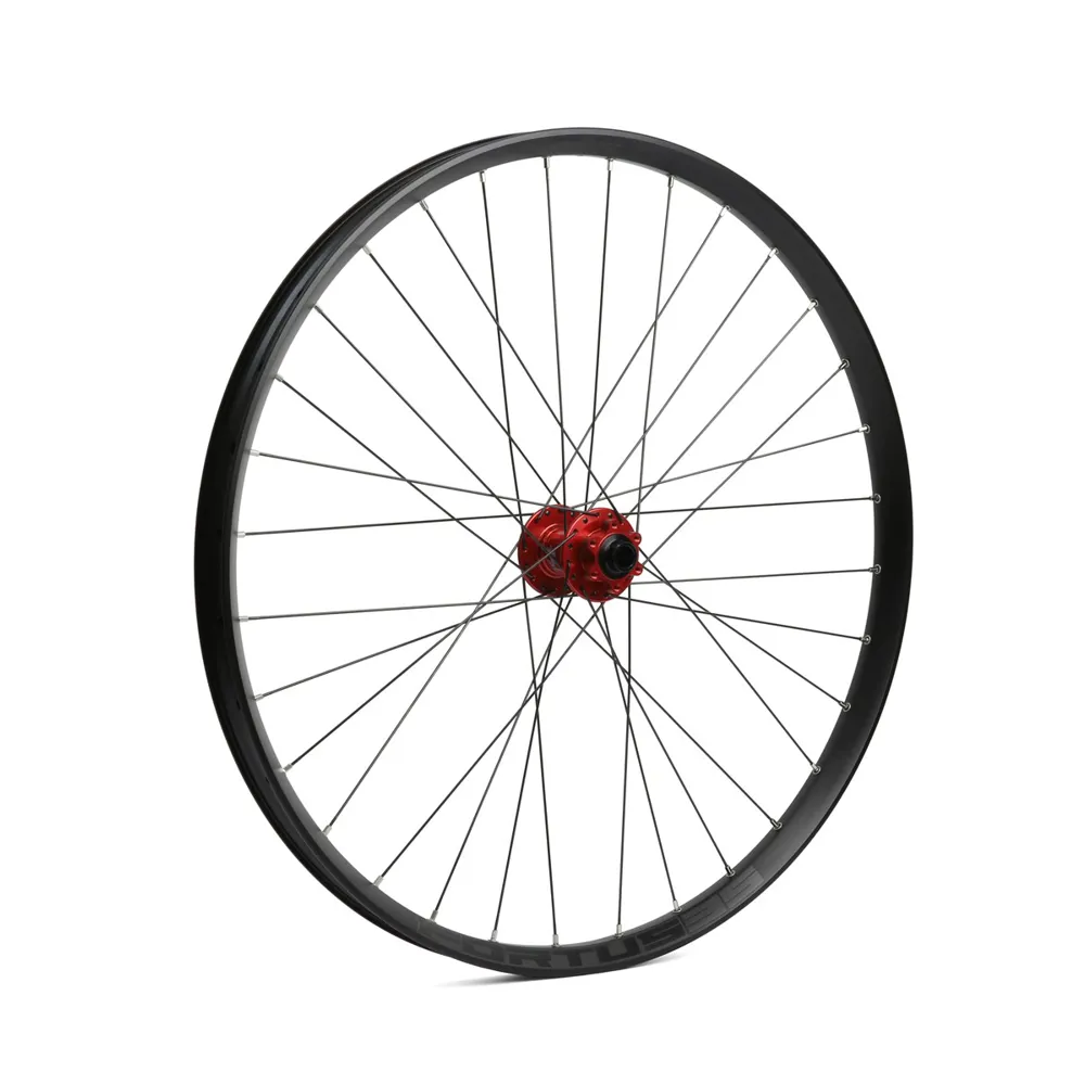 Image of Hope Fortus 35 Front 27.5 Pro4 Wheel Red