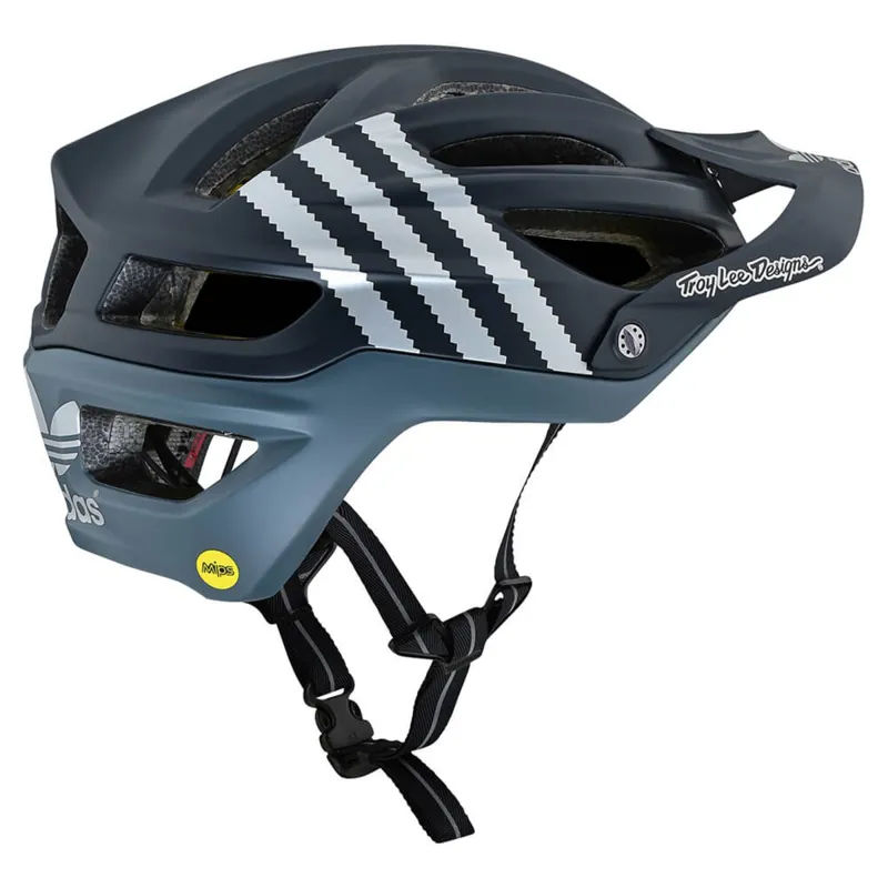 Troy Lee Designs A2 Mips Limited Addition Adidas Team Helmet Black