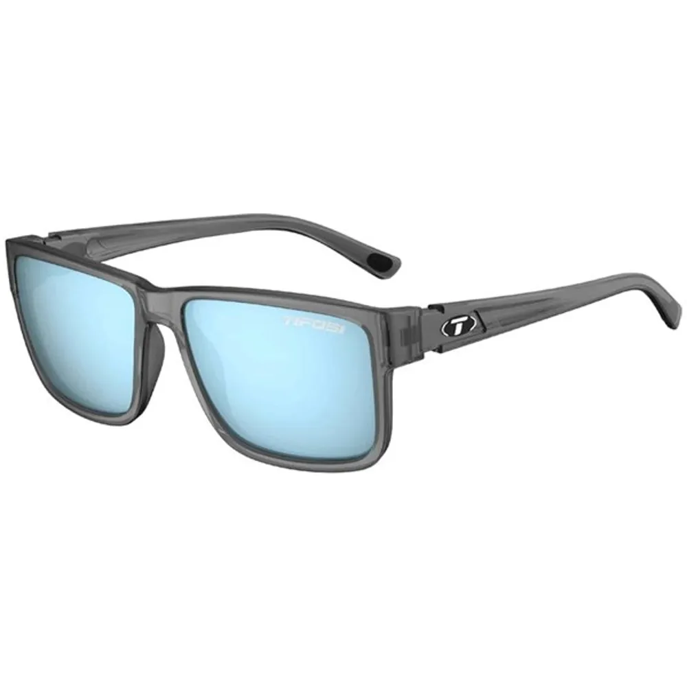 Tifosi Tifosi Hagen XL Full Frame Sunglasses Crystal Smoke/Blue Lens