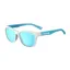 Tifosi Swank Single Lens Sunglasses Frost/Powder Blue