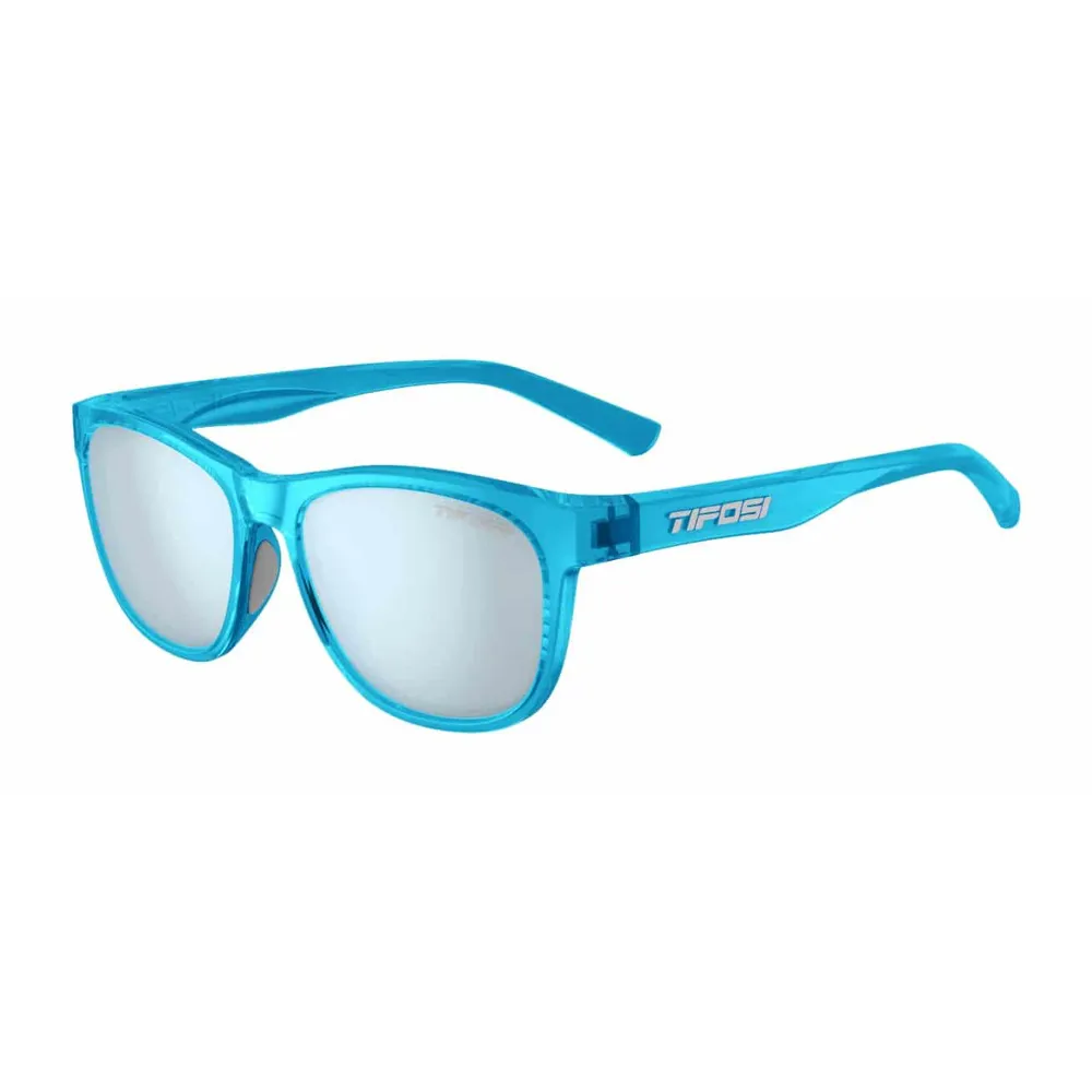 Tifosi Tifosi Swank Single Lense Sunglasses Blue/Smoke Bright Blue