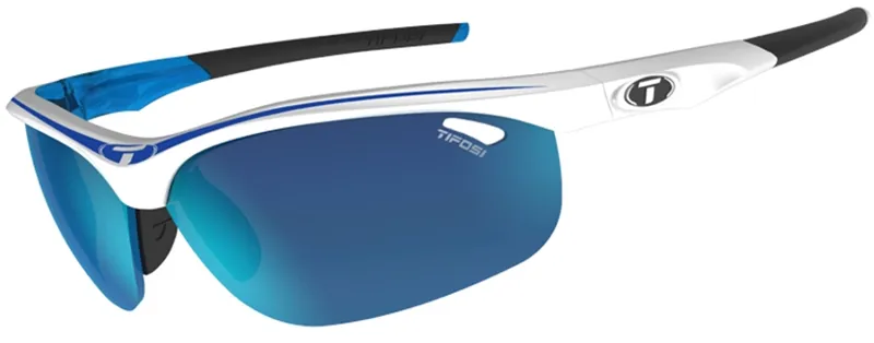 Tifosi Veloce Race Interchangeable Clarion Lens Sunglasses White