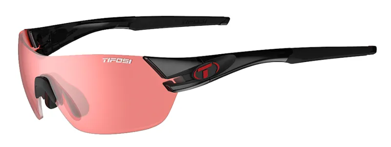 Tifosi Slice Enliven Bike Sunglasses Crystal Black/Enliven Bike Red-2