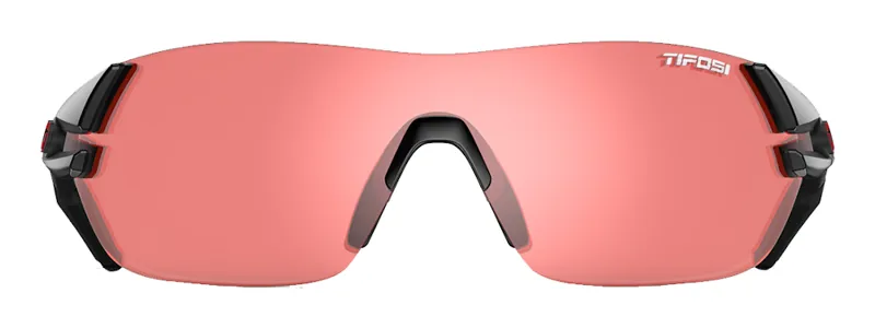 Tifosi Slice Enliven Bike Sunglasses Crystal Black/Enliven Bike Red-1