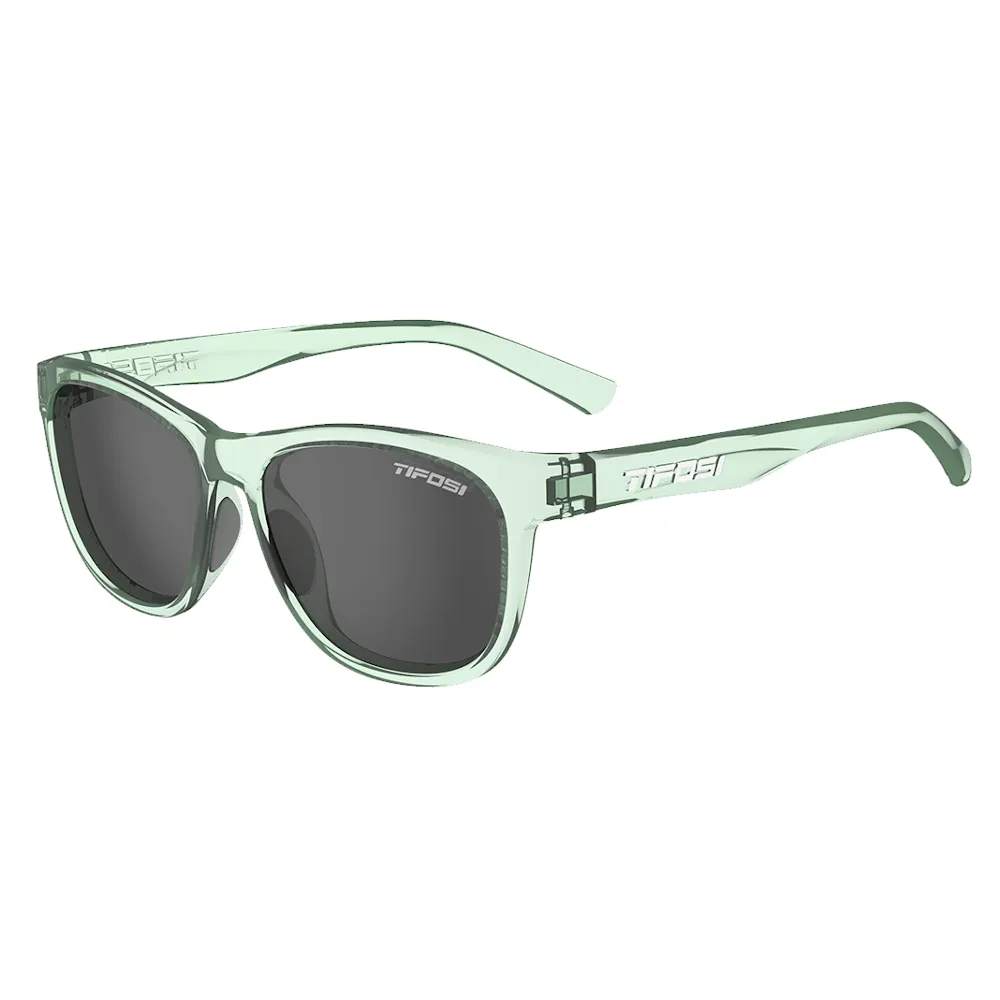 Image of Tifosi Swank Single Lens Sunglasses Bottle Green/Smoke