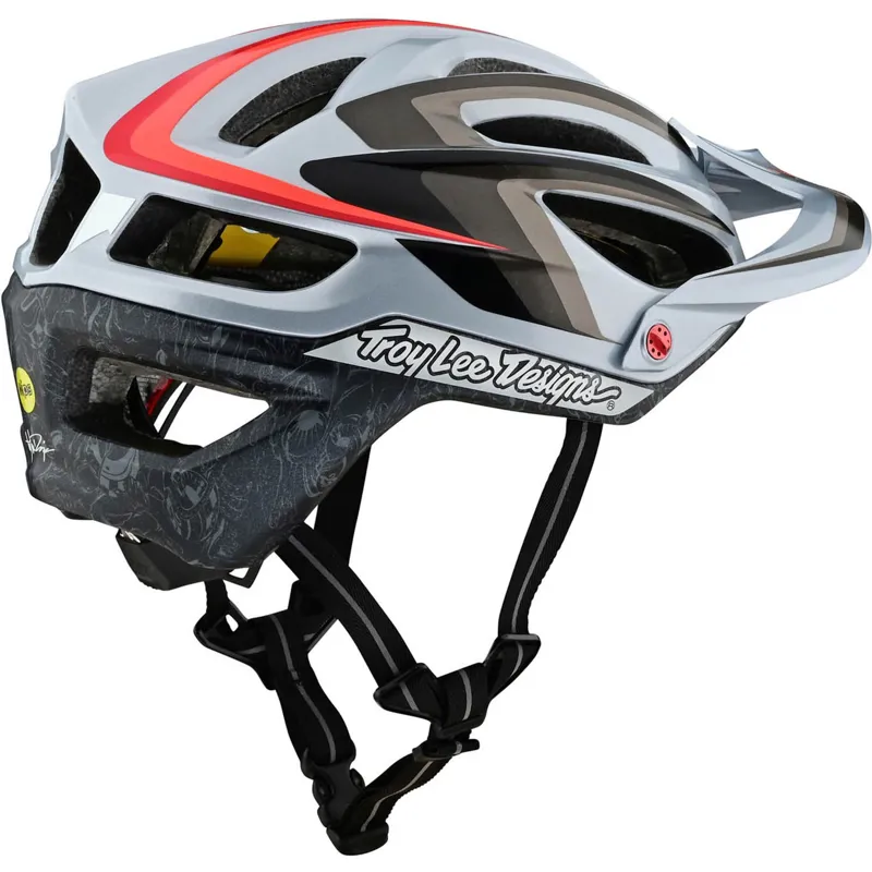 Troy Lee Designs A2 MIPS MTB Helmet Mirage Black/Grey-2