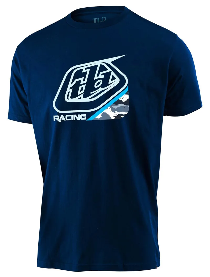Troy Lee Designs Precision 2.0 Camo Youth SS Tee Navy