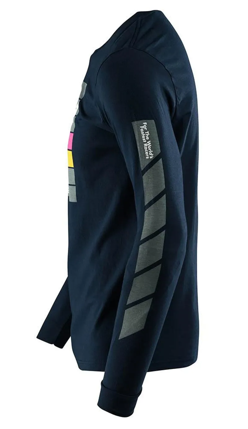 Troy Lee Designs Pregame LS Tee Navy-2