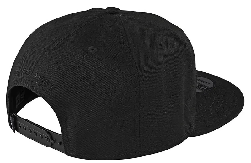 Troy Lee Designs Signature Snapback Cap Black-1