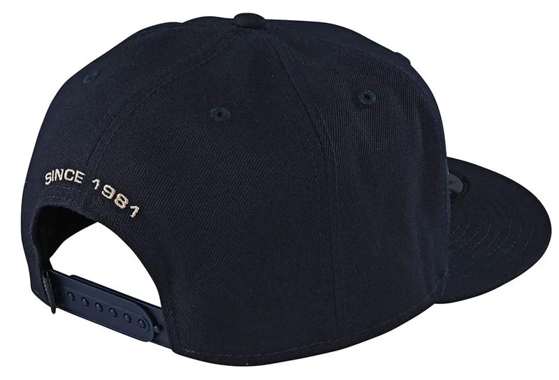 Troy Lee Designs Signature Snapback Cap Navy-1
