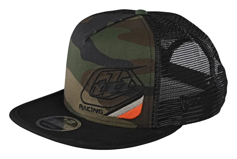 Troy Lee Designs Precision 2.0 Snapback Cap Green Camo