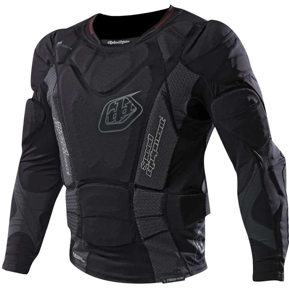 Image of Troy Lee Designs 7855 Youth Upper Protection LS Shirt Black