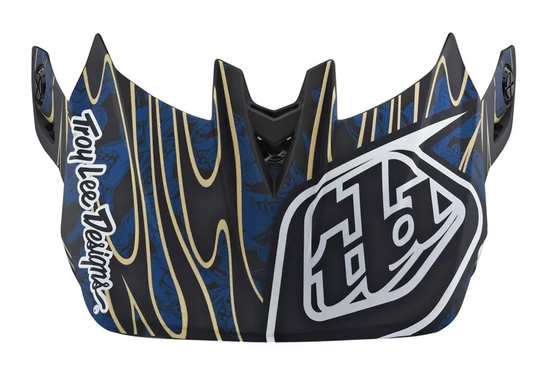 Troy Lee Designs D4 Carbon MIPS Full Face Helmet Eyeball Blue-8