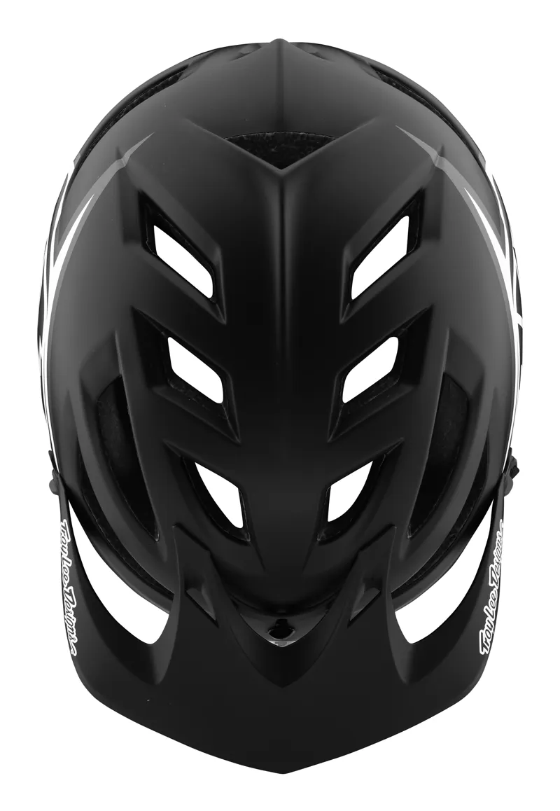 Troy Lee Designs A1 MIPS Helmet Classic Black/White-2