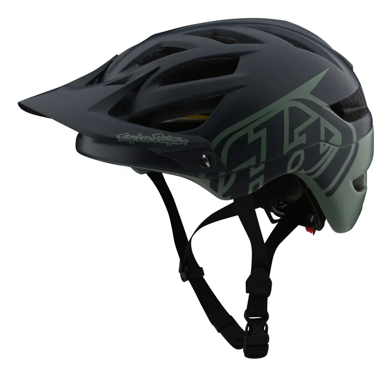 Troy Lee Designs A1 MIPS Helmet Classic Navy/Seafoam