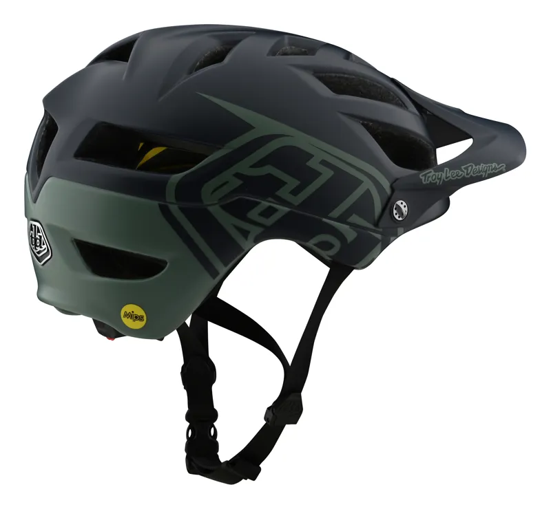 Troy Lee Designs A1 MIPS Helmet Classic Navy/Seafoam-1