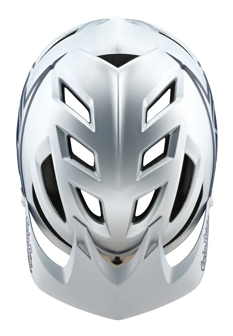 Troy Lee Designs A1 MIPS Helmet Classic Silver/Navy-2