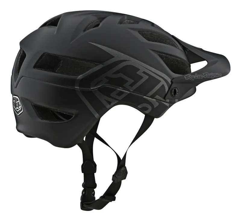Troy Lee Designs A1 Helmet Drone Black/Silver-1